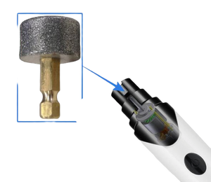 Tête de rechange d'origine pour coupe ongle électrique